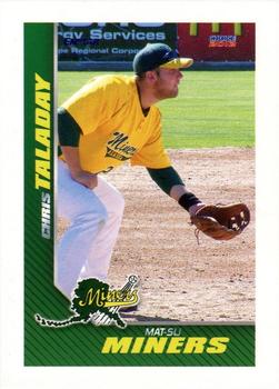 2012 Choice Mat-Su Miners #24 Chris Taladay Front