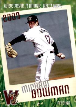 2009 Grandstand Wisconsin Timber Rattlers #NNO Michael Bowman Front