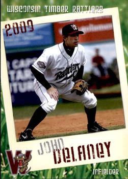 2009 Grandstand Wisconsin Timber Rattlers #NNO John Delaney Front