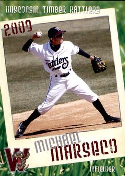 2009 Grandstand Wisconsin Timber Rattlers #NNO Michael Marseco Front