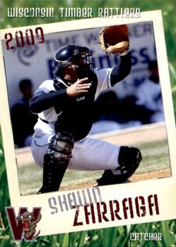 2009 Grandstand Wisconsin Timber Rattlers #NNO Shawn Zarraga Front