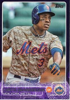 2015 Topps - Purple #4 Curtis Granderson Front