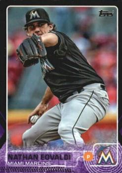 2015 Topps - Purple #53 Nathan Eovaldi Front