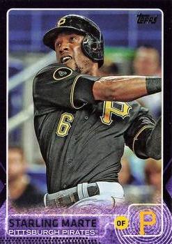 2015 Topps - Purple #79 Starling Marte Front