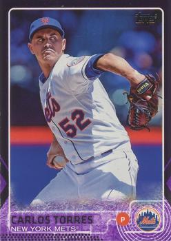2015 Topps - Purple #173 Carlos Torres Front