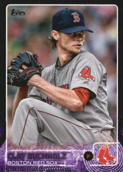 2015 Topps - Purple #211 Clay Buchholz Front