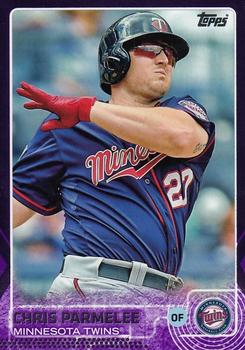 2015 Topps - Purple #288 Chris Parmelee Front