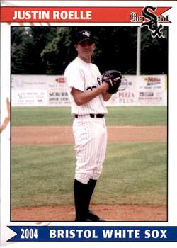 2004 Grandstand Bristol White Sox #NNO Justin Roelle Front