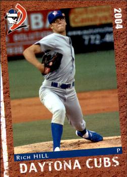 2004 Grandstand Daytona Cubs #NNO Rich Hill Front