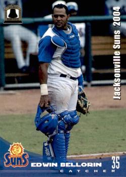 2004 Grandstand Jacksonville Suns #NNO Edwin Bellorin Front