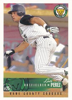 2004 Grandstand Kane County Cougars #NNO Luis Perez Front