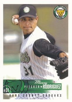 2004 Grandstand Kane County Cougars #NNO Manny Rodriguez Front