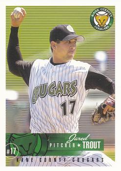 2004 Grandstand Kane County Cougars #NNO Jared Trout Front