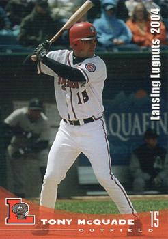 2004 Grandstand Lansing Lugnuts #NNO Tony McQuade Front