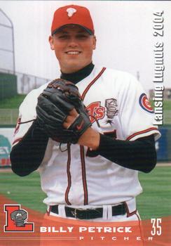 2004 Grandstand Lansing Lugnuts #NNO Billy Petrick Front
