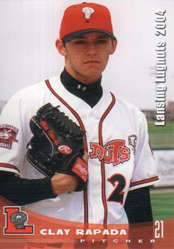 2004 Grandstand Lansing Lugnuts #NNO Clay Rapada Front