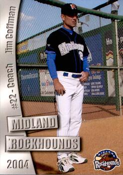 2004 Grandstand Midland RockHounds #NNO Jim Coffman Front