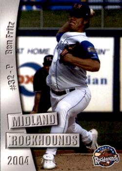 2004 Grandstand Midland RockHounds #NNO Ben Fritz Front