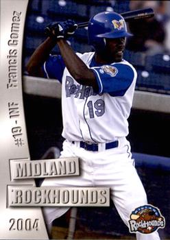 2004 Grandstand Midland RockHounds #NNO Francis Gomez Front