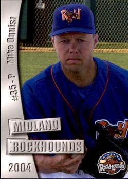 2004 Grandstand Midland RockHounds #NNO Mike Oquist Front