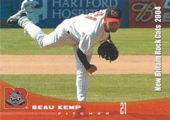 2004 Grandstand New Britain Rock Cats #NNO Beau Kemp Front