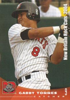 2004 Grandstand New Britain Rock Cats #NNO Gabby Torres Front
