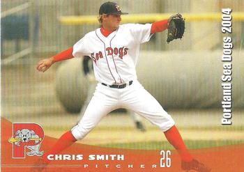 2004 Grandstand Portland Sea Dogs #NNO Chris Smith Front