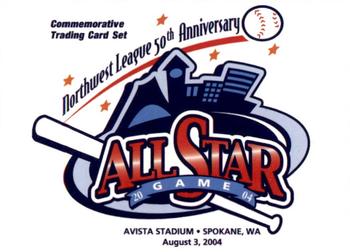 2004 Grandstand Northwest League All-Stars #NNO Logo Front