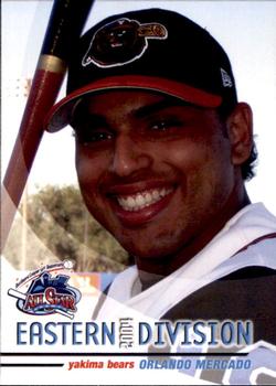 2004 Grandstand Northwest League All-Stars #14 Orlando Mercado Front