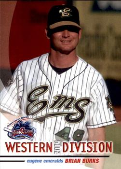 2004 Grandstand Northwest League All-Stars #38 Brian Burks Front