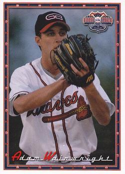 2004 Grandstand Road to the Show Top Prospects #NNO Adam Wainwright Front