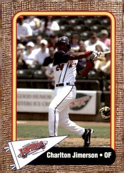 2004 Grandstand Round Rock Express #NNO Charlton Jimerson Front