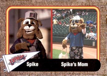 2004 Grandstand Round Rock Express #NNO Spike / Spike's Mom Front