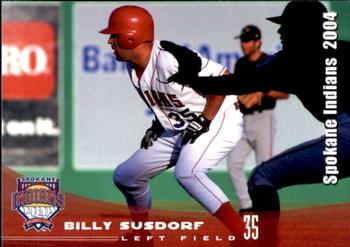 2004 Grandstand Spokane Indians #35 Billy Susdorf Front