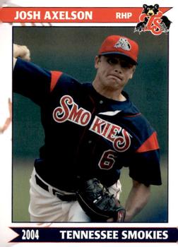 2004 Grandstand Tennessee Smokies #NNO Josh Axelson Front