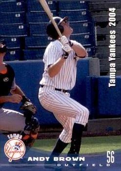 2004 Grandstand Tampa Yankees #NNO Andy Brown Front