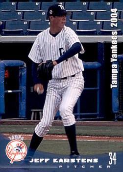 2004 Grandstand Tampa Yankees #NNO Jeff Karstens Front
