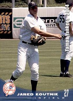 2004 Grandstand Tampa Yankees #NNO Jared Koutnik Front