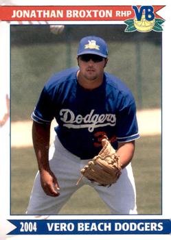 2004 Grandstand Vero Beach Dodgers #NNO Jonathan Broxton Front
