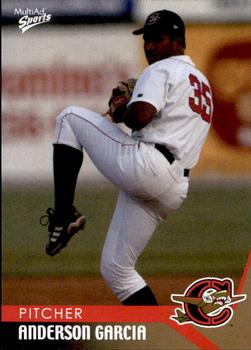 2004 MultiAd Capital City Bombers #9 Anderson Garcia Front
