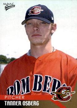 2004 MultiAd Capital City Bombers #22 Tanner Osberg Front