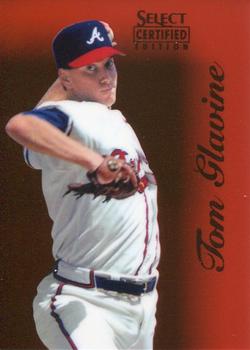 1996 Select Certified - Certified Red #42 Tom Glavine Front