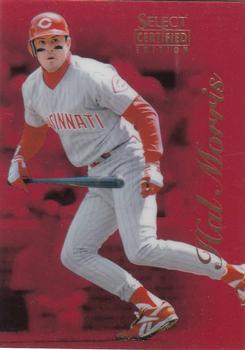1996 Select Certified - Certified Red #89 Hal Morris Front