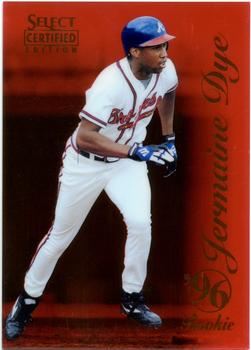 1996 Select Certified - Certified Red #107 Jermaine Dye Front