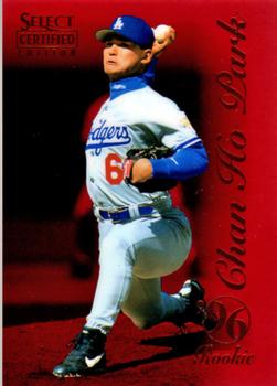 1996 Select Certified - Certified Red #120 Chan Ho Park Front