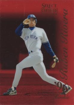 1996 Select Certified - Certified Red #134 Ruben Rivera Front