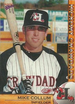 2004 MultiAd Hickory Crawdads #12 Mike Collum Front