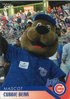 2004 MultiAd Iowa Cubs #NNO Cubbie Bear Front