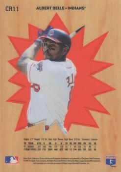 1996 Collector's Choice - You Crash the Game Exchange #CR11 Albert Belle Back