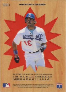 1996 Collector's Choice - You Crash the Game Exchange #CR21 Mike Piazza Back